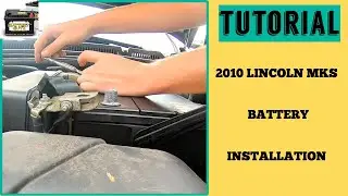 How to Install a 2010 Lincoln MKS Battery | Step by Step