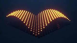 Geometry Nodes Ico Sphere Wave - Blender Eevee Animation