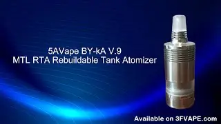 5AVape BY kA V 9 V9 MTL RTA Rebuildable Tank Atomizer
