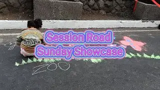 Session Road Sunday Showcase | Chalk Art | Cosplays