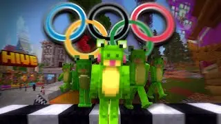 I MADE THE OLYMPICS BUT WITH FROGS IN MINECRAFT!!
