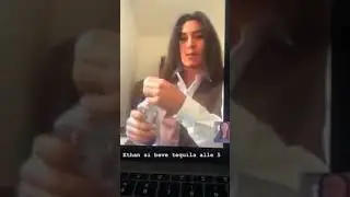 Ethan beve tequila alle 5 del pomeriggio durante la quarantena
