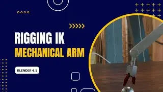 Rigging IK Tangan Mekanik dengan Mudah (Animasi 3D Tangan Mekanik (robot)) #Part_02