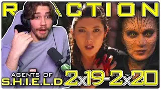 MCU FAN Watches Marvel's AGENTS OF SHIELD For The First Time Ever! | 2x19-2x20 REACTION!!