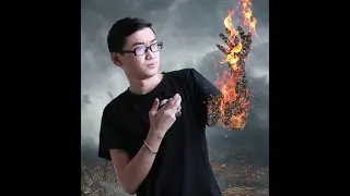 Picsart tutorial in Hindi  , fire photo manipulation by picsart in hindi
