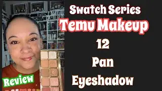 Temu Eyeshadow Palette Product Review Temu Makeup  #youtubealgorithm #youtubealgorithm2024