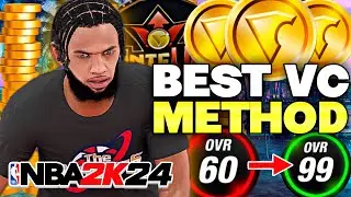 THE BEST & FASTEST WAYS TO EARN VC in NBA2K24 • HOW TO EARN QUICK VC IN NBA2K24