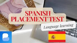 Busuu Spanish Placement test | Spanish ASMR | Keyboard | Language learning | Beginners