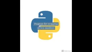 Class and object in python (Program for swapping of two numbers )
