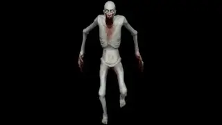 леплю SCP 096 (скромник)