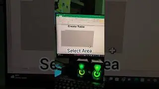 How to create table in Msword Excel ?