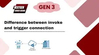 OIC Gen3 | Difference between invoke and trigger connection | Oracle Integration Cloud