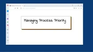Managing Process Priority