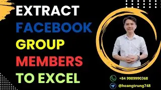 How To Export Facebook Group Members List | Scrape, Extract Data From Fb Groups