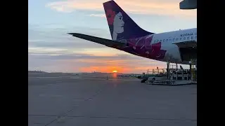 Hawaiian Airlines HA89 Boston Departure in 4K