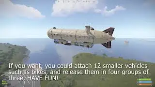 Karuza RustPlane - Attaching vehicles to the Leviathan Carrier
