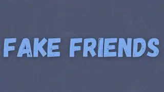 (3x3) E1 - Fake Friends (Lyrics) #ALG