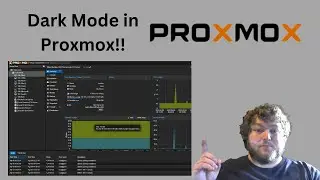 How to get dark mode in Proxmox