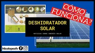 Deshidratador solar 👀 (Noticias solares)