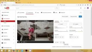 How to rotate a video on youtube Video?