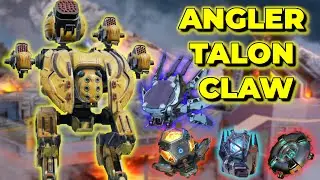 WR - Angler Talon Claw With Patron Drone Charges Enemy Base | War Robots