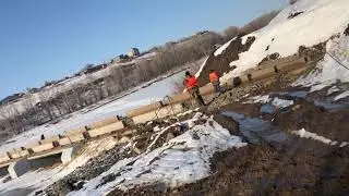 Взрывные работы по дроблению льда Оренбург
