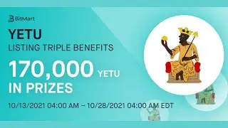 Trading Competition, Quiz and YETU Giveaway on Bitmart | Yetubit