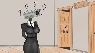 Camera Woman Gender confusion - THE BEST skibidi toilet animation