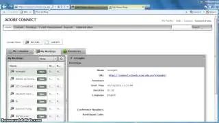 Recording an Adobe Connect Session