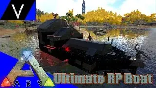 ARK: Massive  Boat build [Modded]