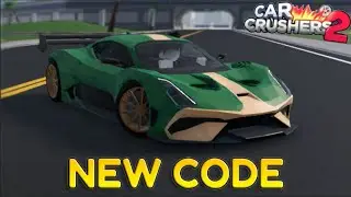 NEW CODE | Roblox CAR CRUSHERS UPDATE 51 Mini