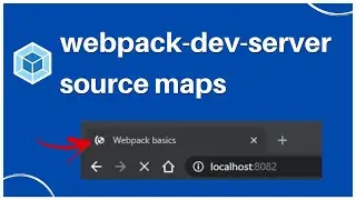 Webpack dev server and source maps - tutorial (English subtitles)