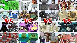 STRONGEST MOB BOSS ALLIANCE TOURNAMENT | Minecraft Mob Battle