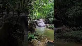 Erawan waterfalls | Kanchanaburi 🇹🇭😍 #travelthailand