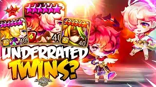 New FIRE and WIND TWIN ANGELS Combo in Summoners War RTA