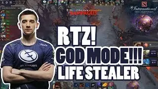 RTZ GOD MODE!! NAIX LIFESTEALER | 1 VS 5 RAMPAGE | EG VS VICI GAMING | THE INTERNATIONAL 2019