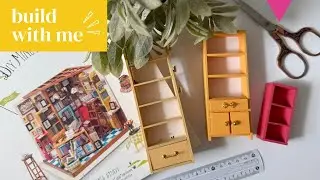 Relaxing miniature build | Part 2 of the Sam's Study Rolife kit