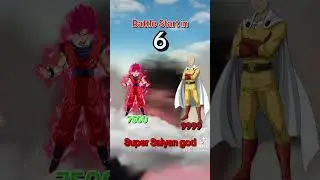 Goku Vs Saitama, al di là del filtro, chi è più forte?
