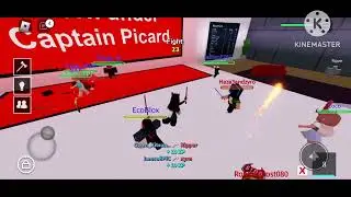 Playing Pick A Side In Roblox With @HOX37876s