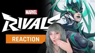 My reaction to the Marvel Rivals Official Hela Character Reveal Trailer | GAMEDAME REACTS