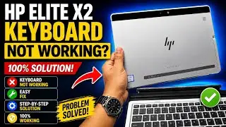 Hp Elite x2 Keyboard not working solution | Keyboard error fixing