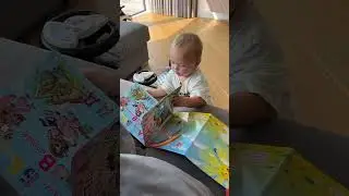 Серьезный😂 #многодетнаясемья #семья #baby #дети #погодки #малыш #многодетнаямама #мама