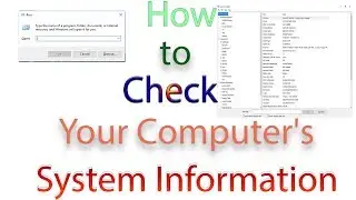 How to Check Your Computer's System Information .