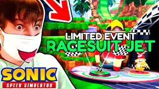 😱НОВЫЙ СКИН на JET THE HAWK в SONIC SPEED SIMULATOR! / Роблокс