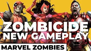 Marvel Zombies - Exclusive Gameplay & New Zombicide Scenario!
