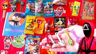 ВСЕ СКРЕПЫШИ МИРА! СКРЕПЫШИ ИЗ ИГРЫ КАЛЬМАРА В ПОСЫЛКЕ ОТ ПОДПИСЧИКА ИЗ НОВОСИБИРСКА! СПРЕПЫШИМАНИЯ!
