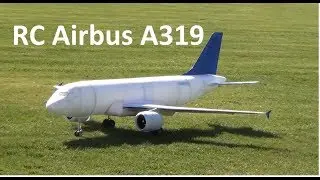 RC Airbus A319 EDF Depron Airliner MAIDEN FLIGHTS