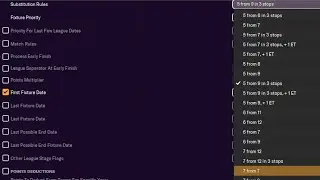 How To Change Substitution Rules In Football Manager