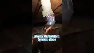 HVAC inspection, attention HVAC installers #homeinspector #hvac #diy