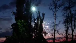 Салют День Победы.